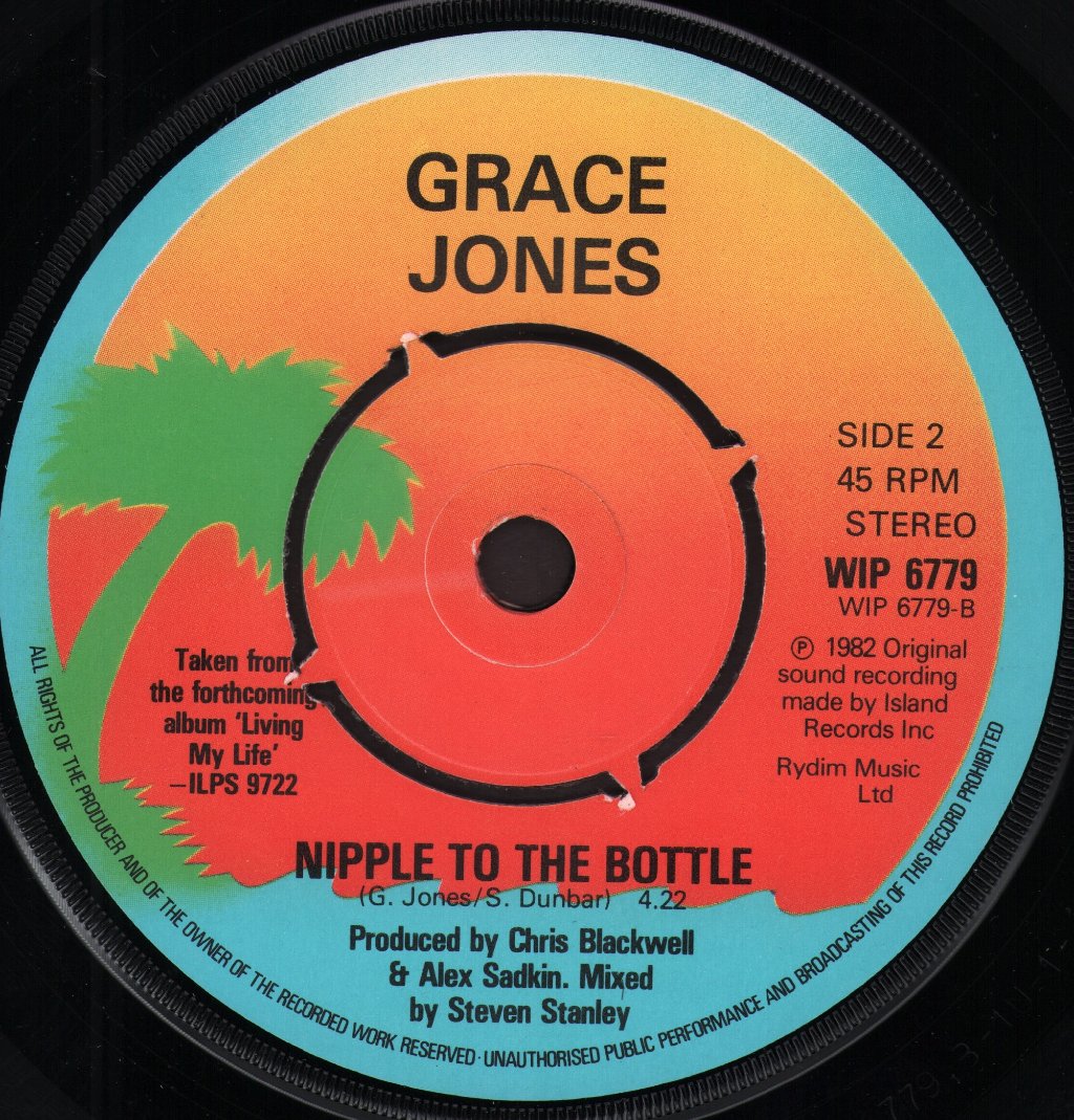 Grace Jones - Apple Stretching - 7 Inch