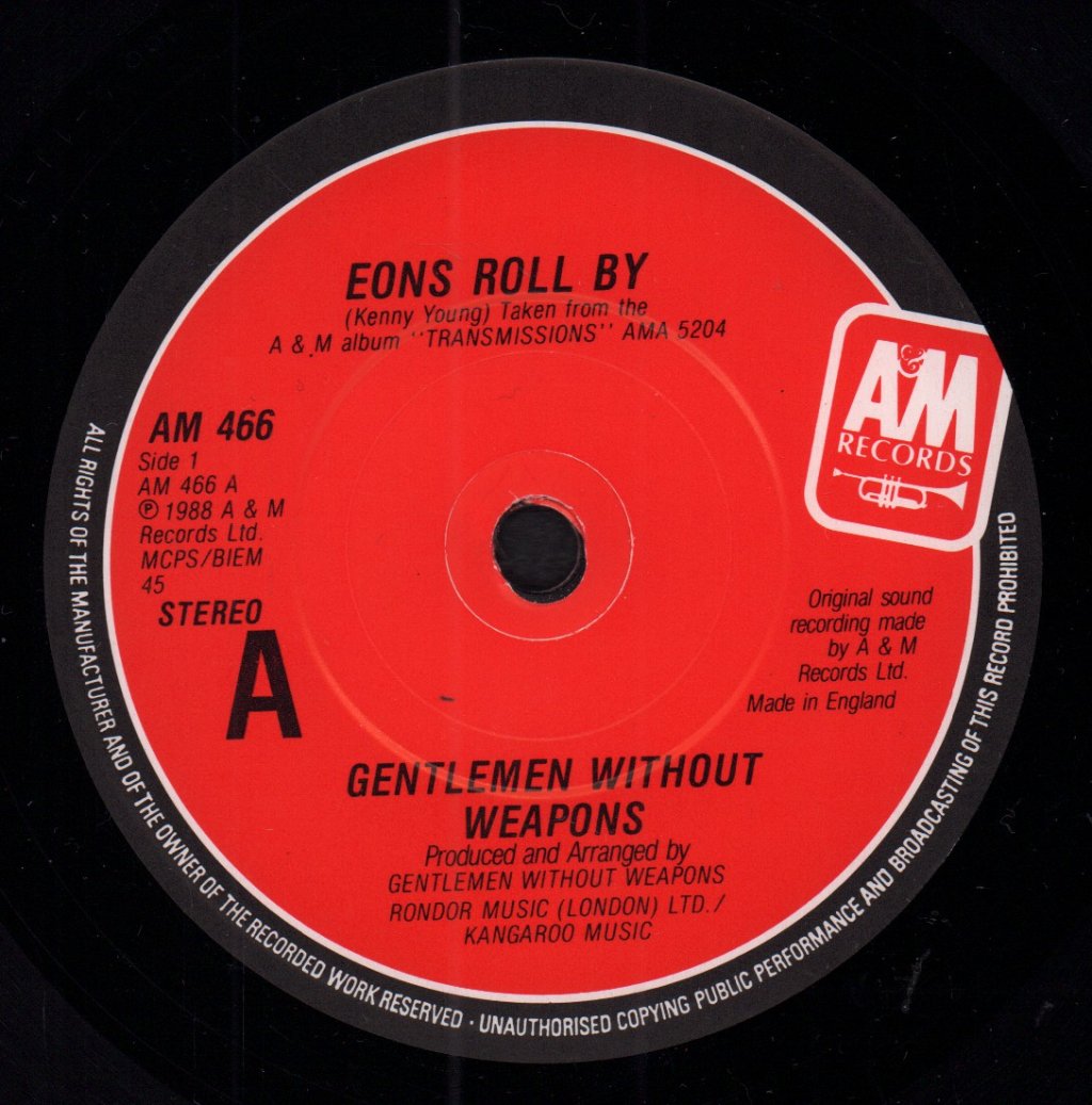 Gentlemen Without Weapons - Eons Roll By - 7 Inch