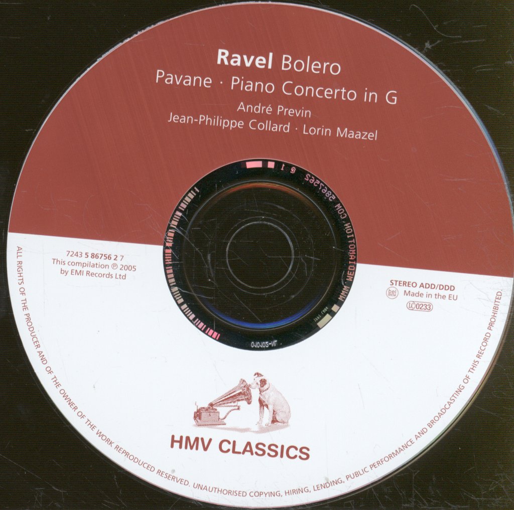 Various Artists - Ravel - Bolero - Cd