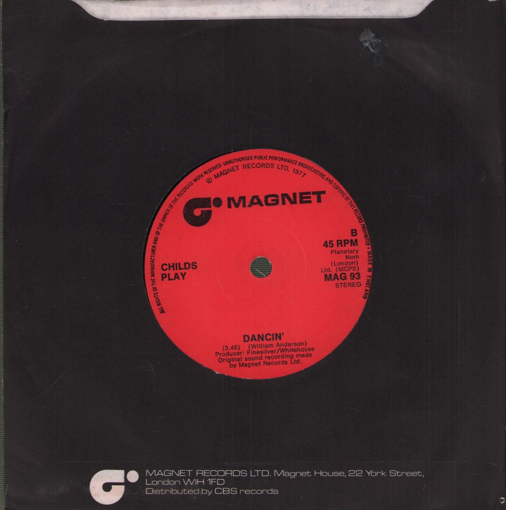 Childs Play (70'S Group) - Open Sesame - 7 Inch