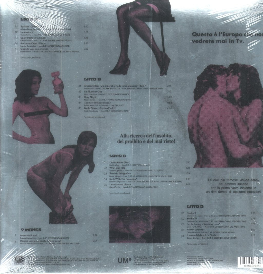 Various Artists - Eli Roth's Red Light Disco (Deluxe Edition with Bonus 7") - Double Lp