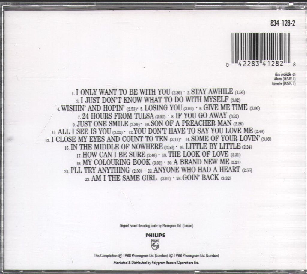 Dusty Springfield - Dusty - The Silver Collection - Cd