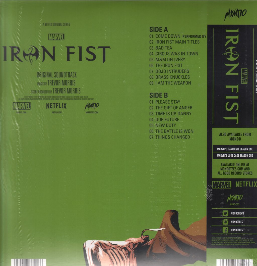 Trevor Morris - Marvel's Iron Fist - Lp