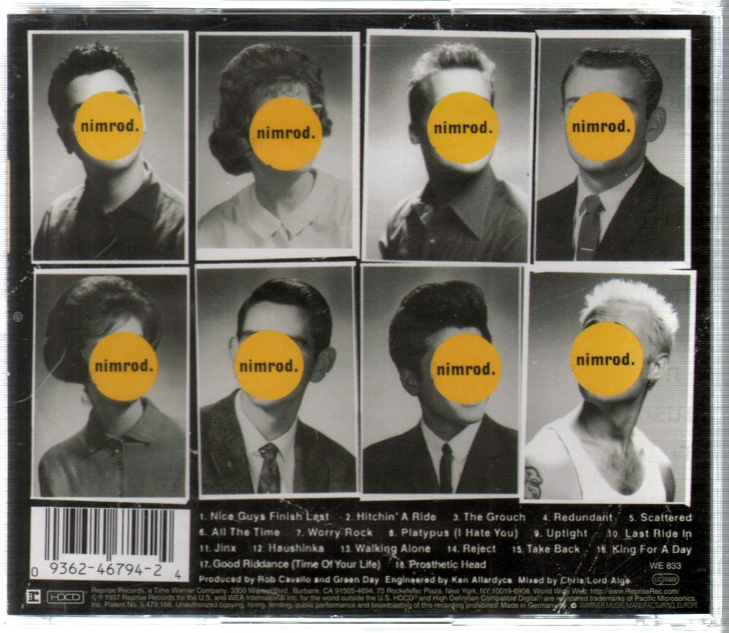 Green Day - Nimrod - Cd