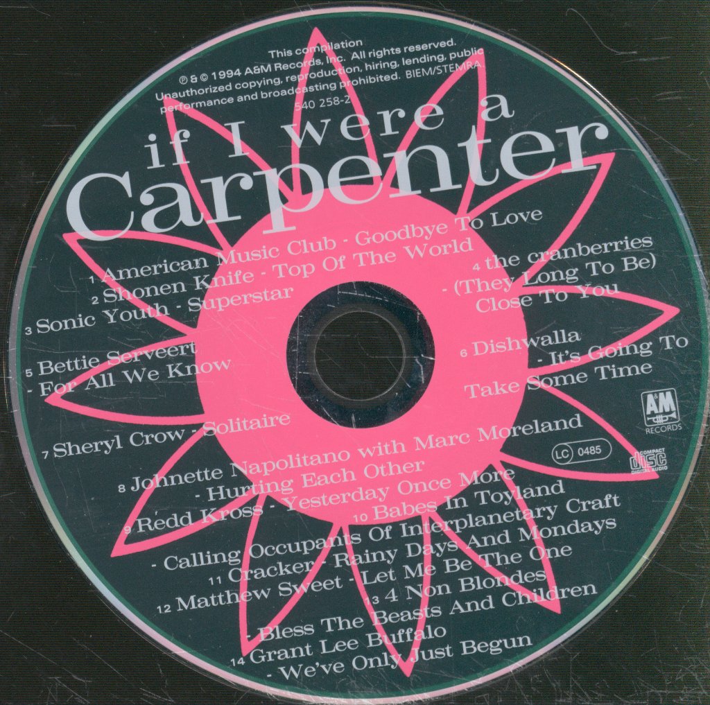 Various Artists - If I Were A Carpenter - Cd