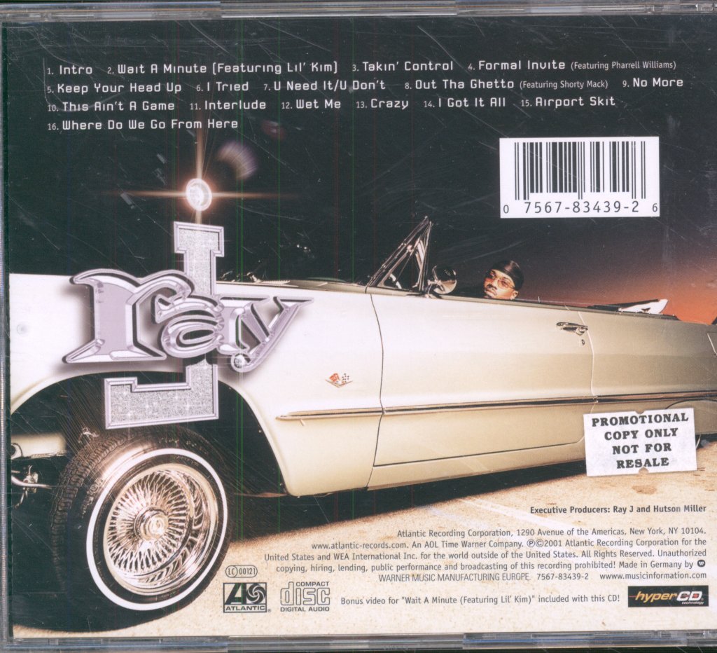 Ray J - This Ain't A Game - Cd