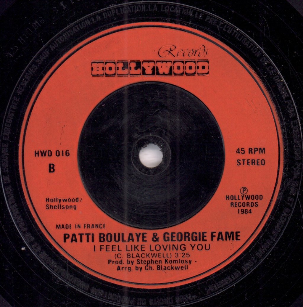 Patti Boulaye And Georgie Fame - Swinging On A Star - 7 Inch