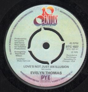 Evelyn Thomas - Love's Not Just An Illusion - 7 Inch