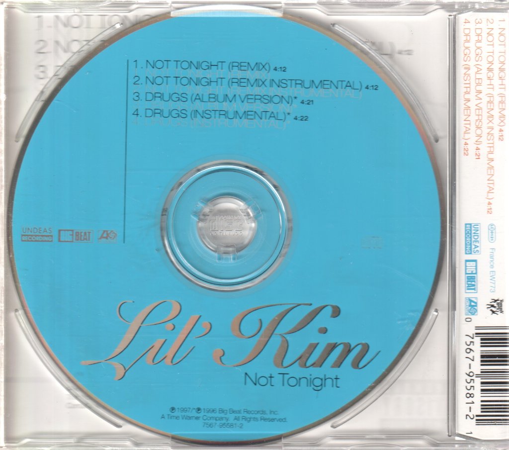 Lil' Kim - Not Tonight - Cd