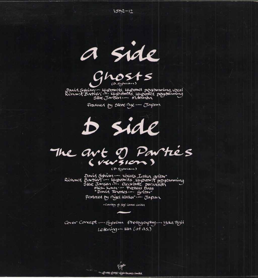 Japan - Ghosts - 12 Inch