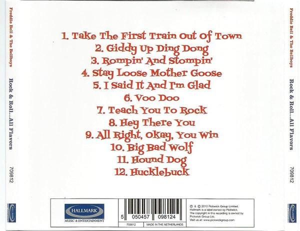 Freddie Bell And The Bell Boys - Rock & Roll...All Flavors - Cd