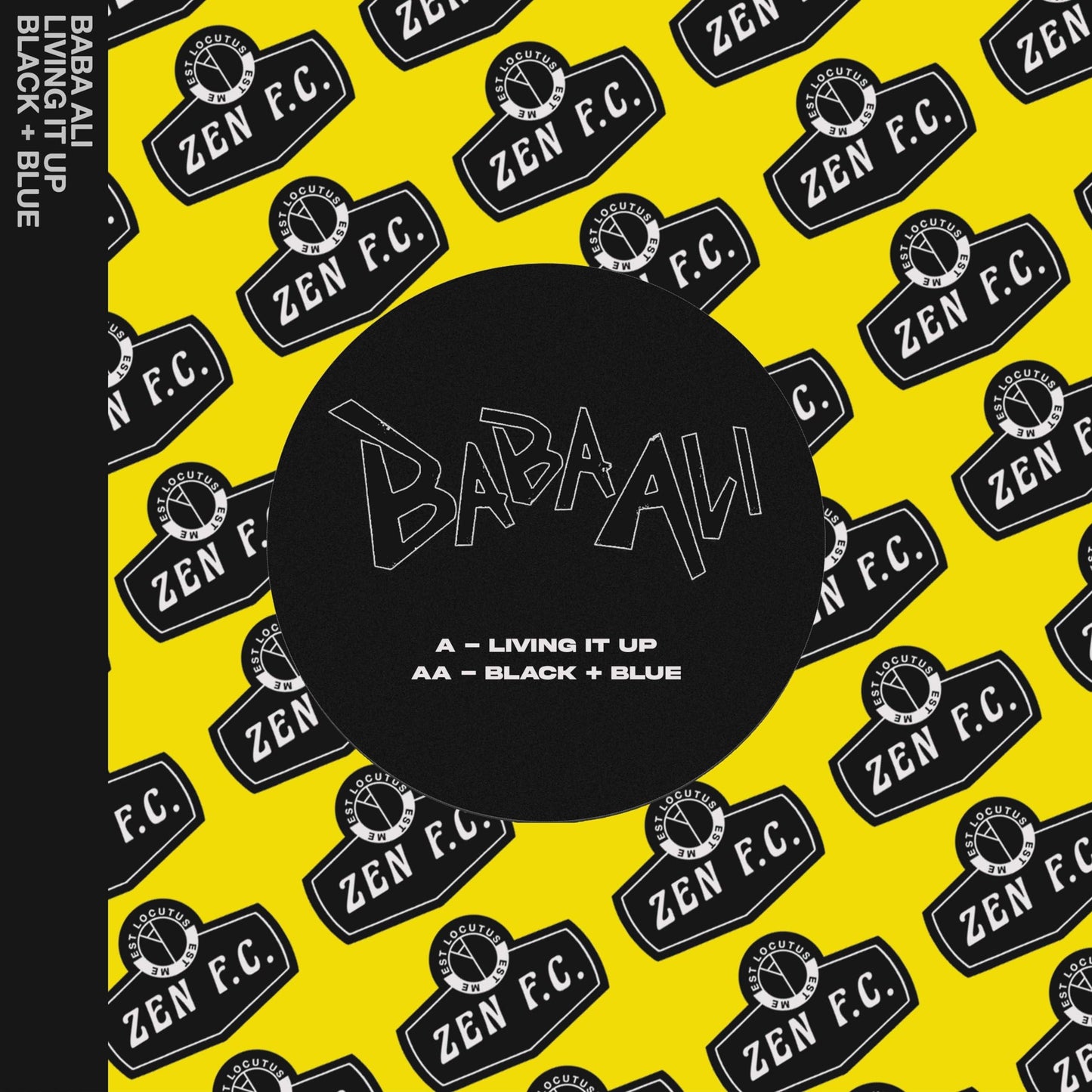 Baba Ali - 7-Living It Up / Black & Blue - 7 Inch