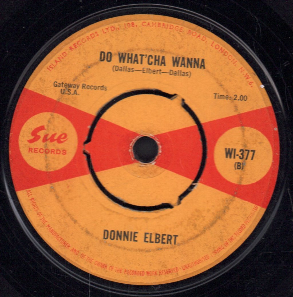 Donnie Elbert - A Little Piece Of Leather - 7 Inch