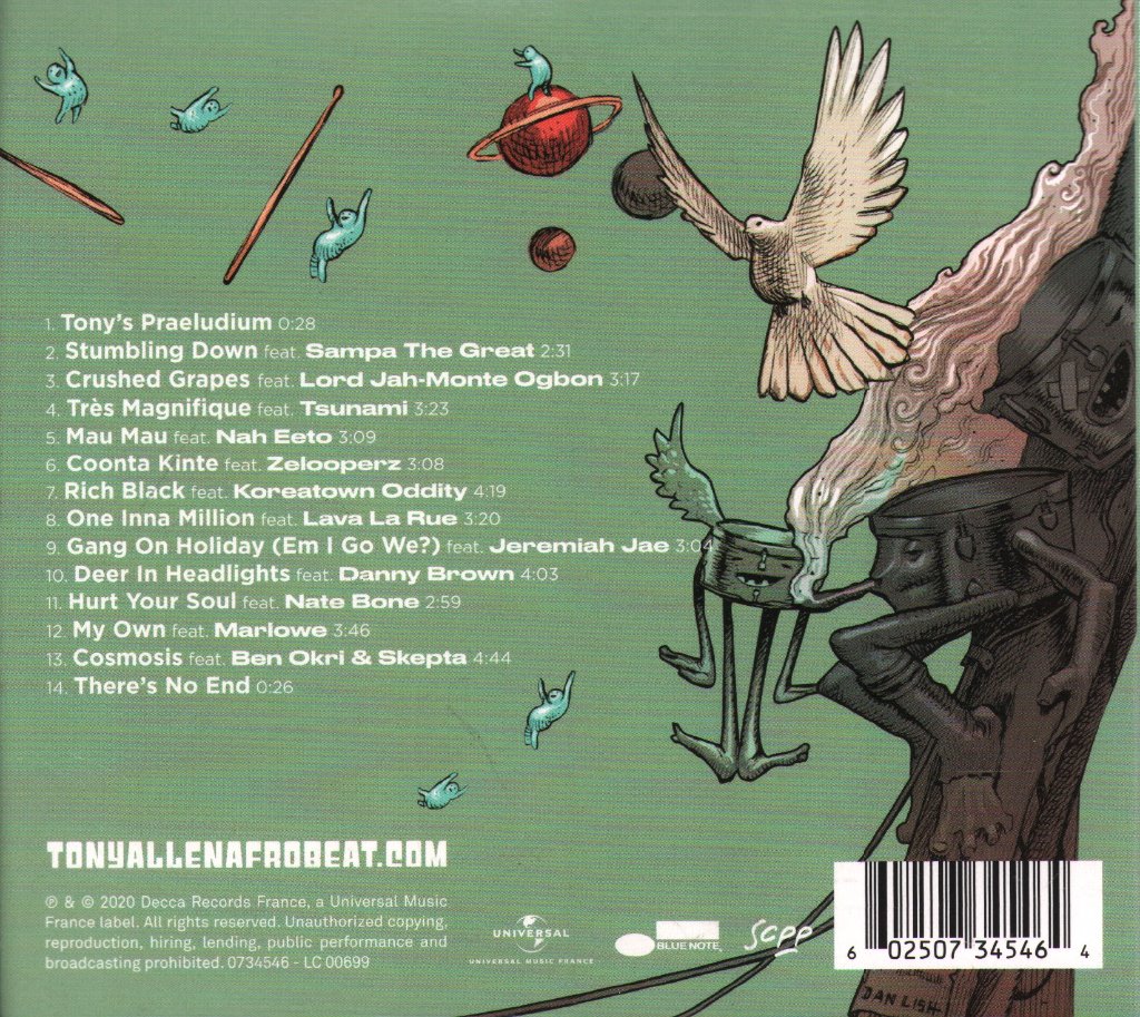 Tony Allen - There Is No End - Cd