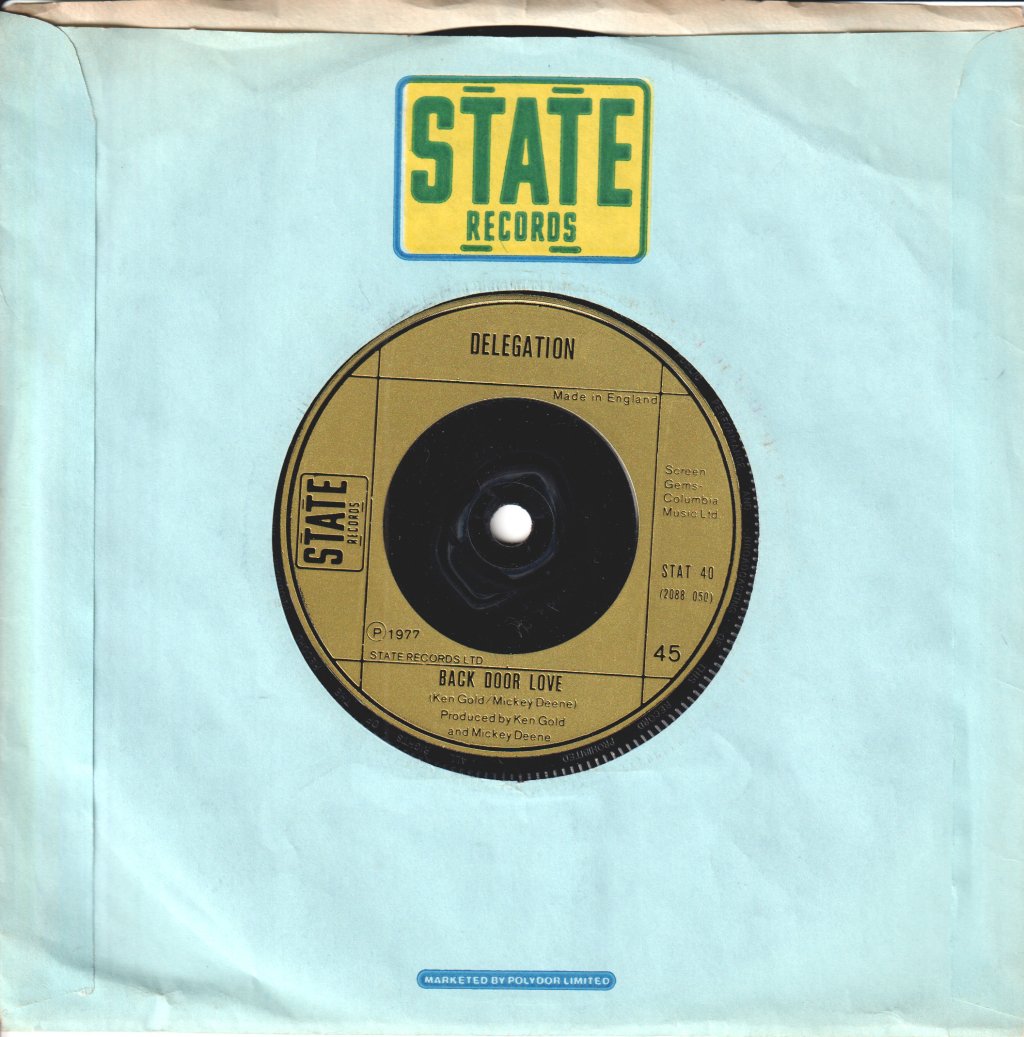 Delegation - Where Is The Love - 7 Inch