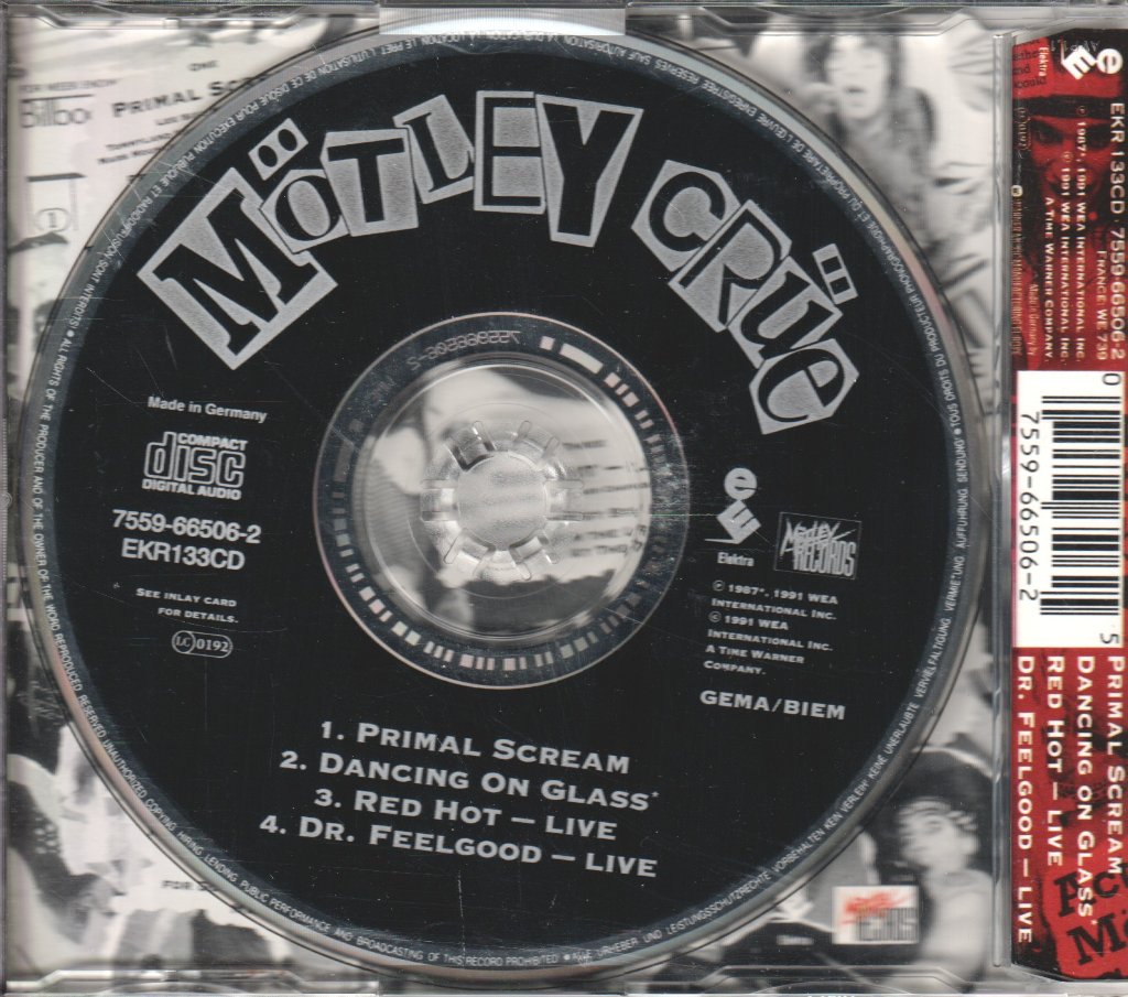 Motley Crue - Primal Scream - Cd