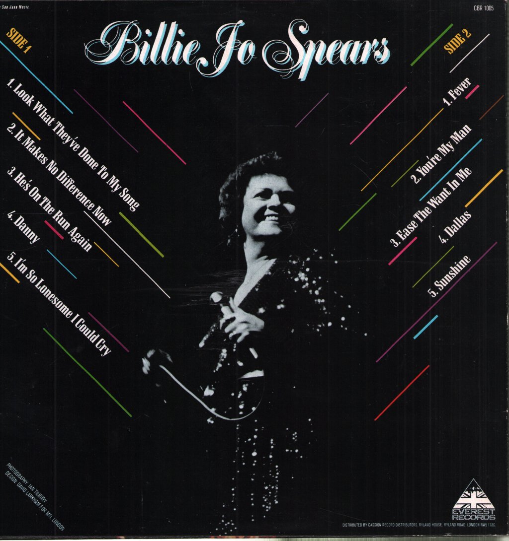 Billie Jo Spears - Sunshine - Lp