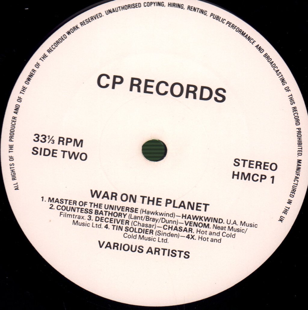 Various Artists - War On The Planet - Lp