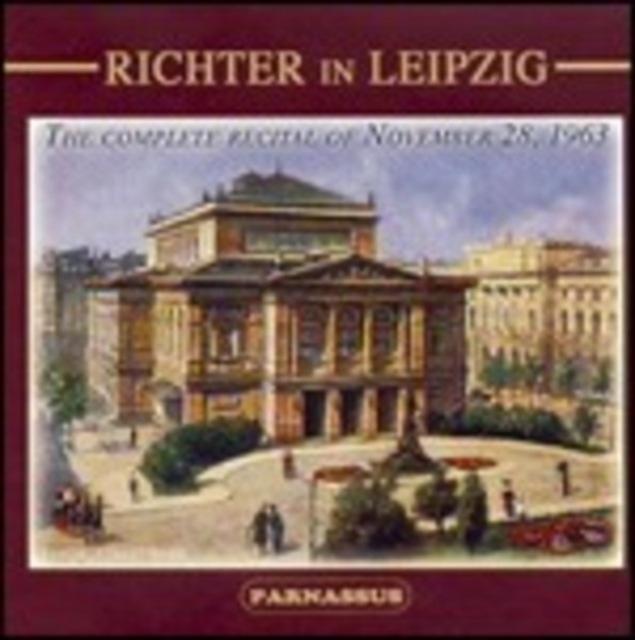 Sviatoslav Richter - Richter In Leipzig (The Complete Recital of November 28, 1963) - Cd