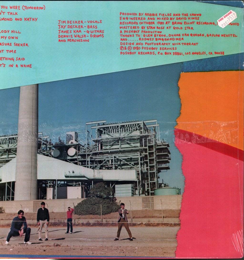 Crowd (70'S New Wave Group) - A World Apart - Lp