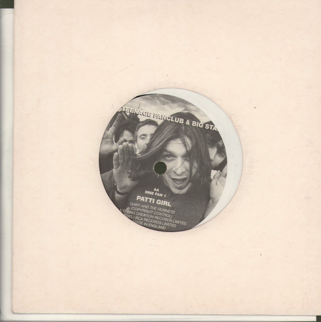 Teenage Fanclub And Big Star - Mine Exclusively / Patti Girl - 7 Inch