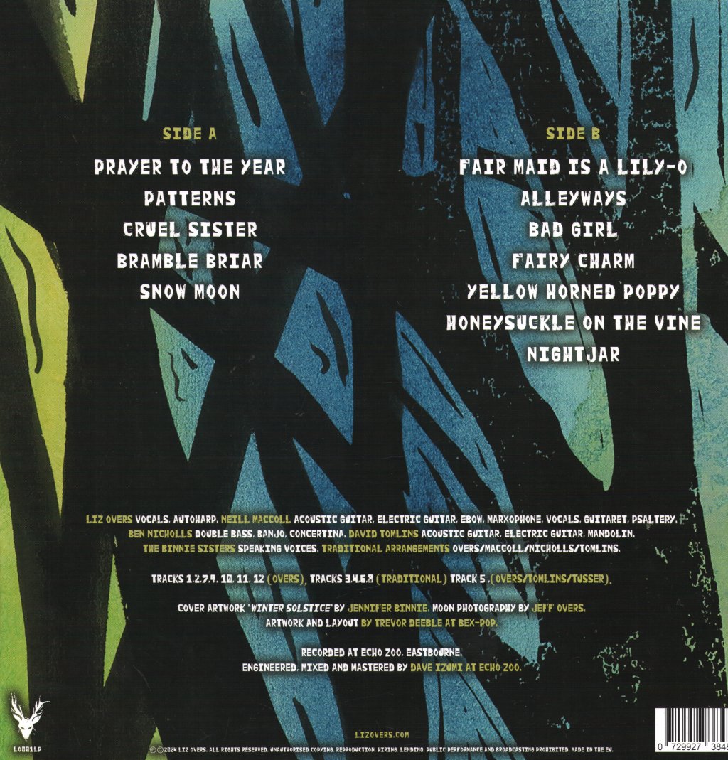 Liz Overs - Nightjar - Lp