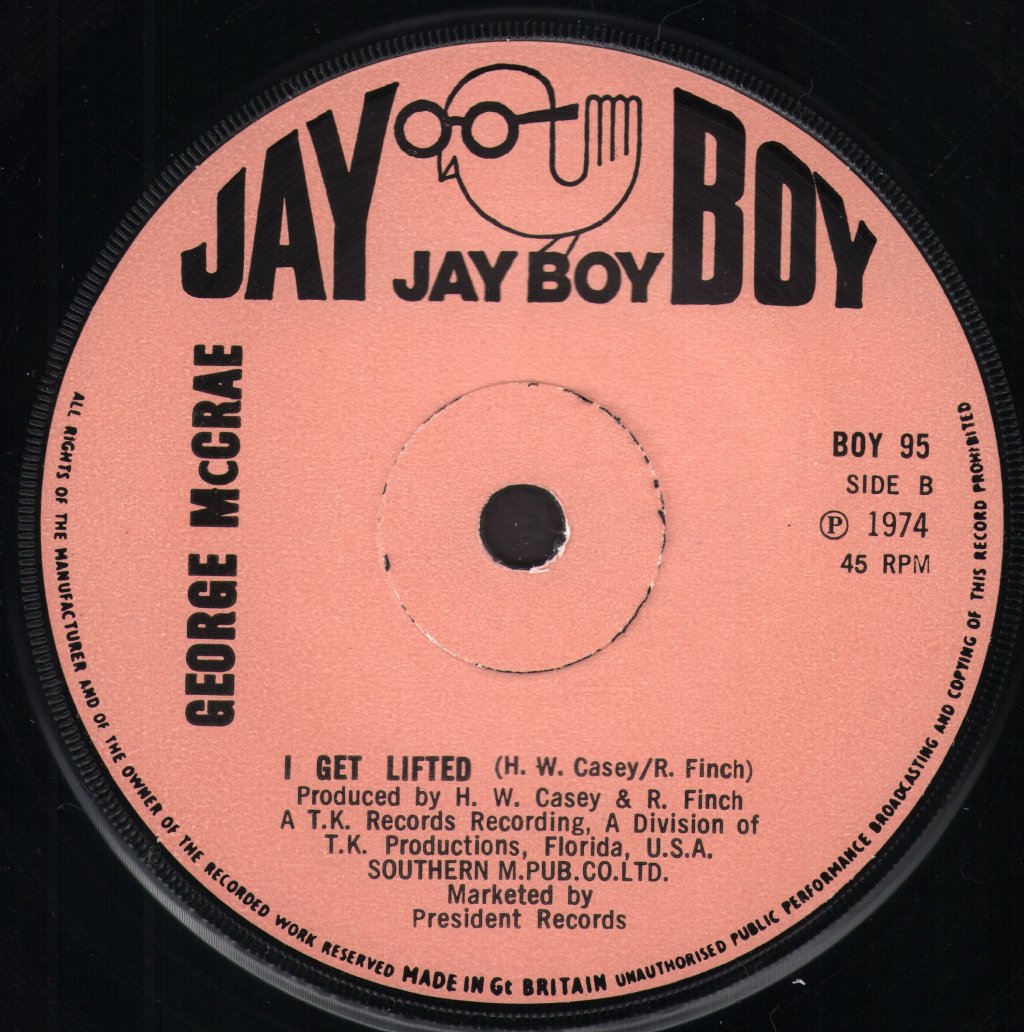 George McCrae - Sing A Happy Song - 7 Inch
