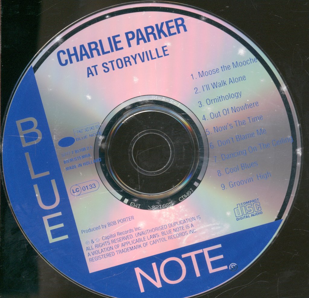 Charlie Parker - At Storyville - Cd