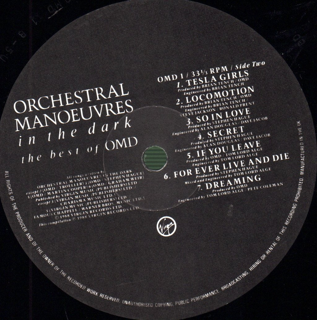 OMD - Best Of - Lp