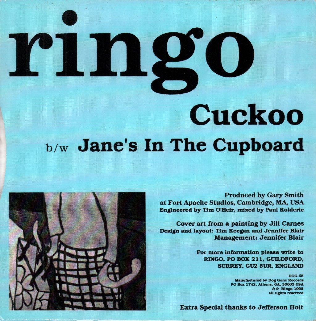 Ringo (Indie) - Cuckoo - 7 Inch