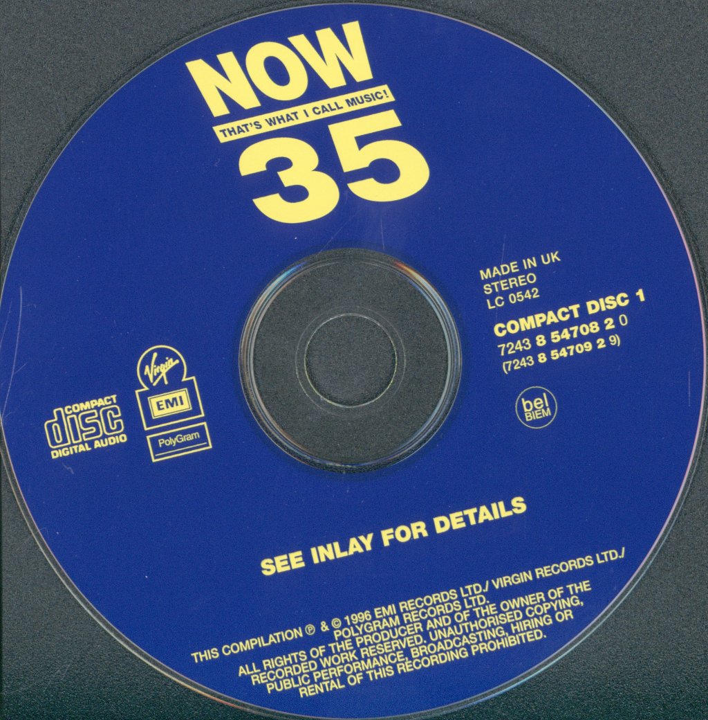 Various Artists - Now That's What I Call Music 35 - Cd
