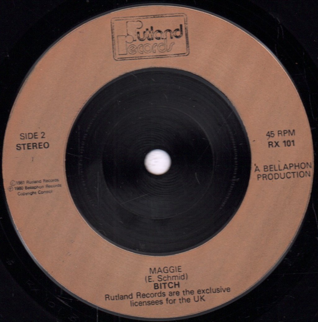 Bitch (Nwobhm Style Group) - First Bite - 7 Inch