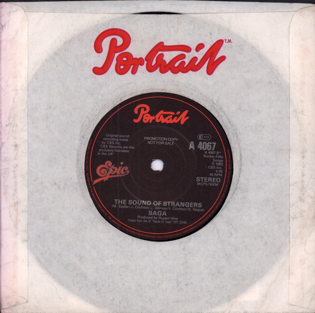 Saga (Rock Group) - Scratching The Surface - 7 Inch