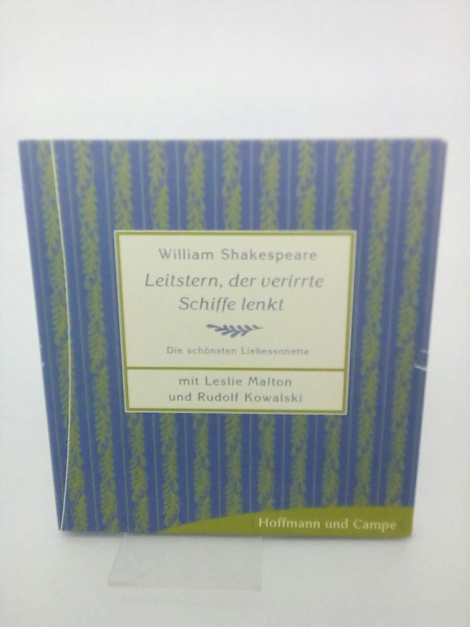 William Shakespeare - Leistern der Verirrte Schiffe - Cd
