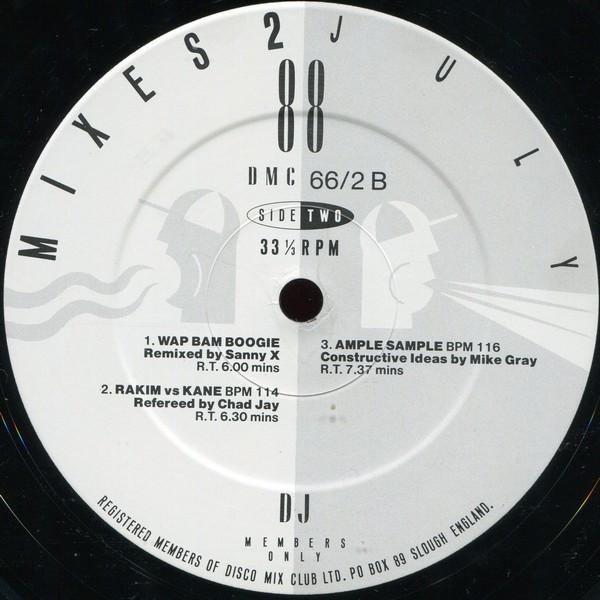 Various Artists - July 88 Mixes 2 - 12 Inch