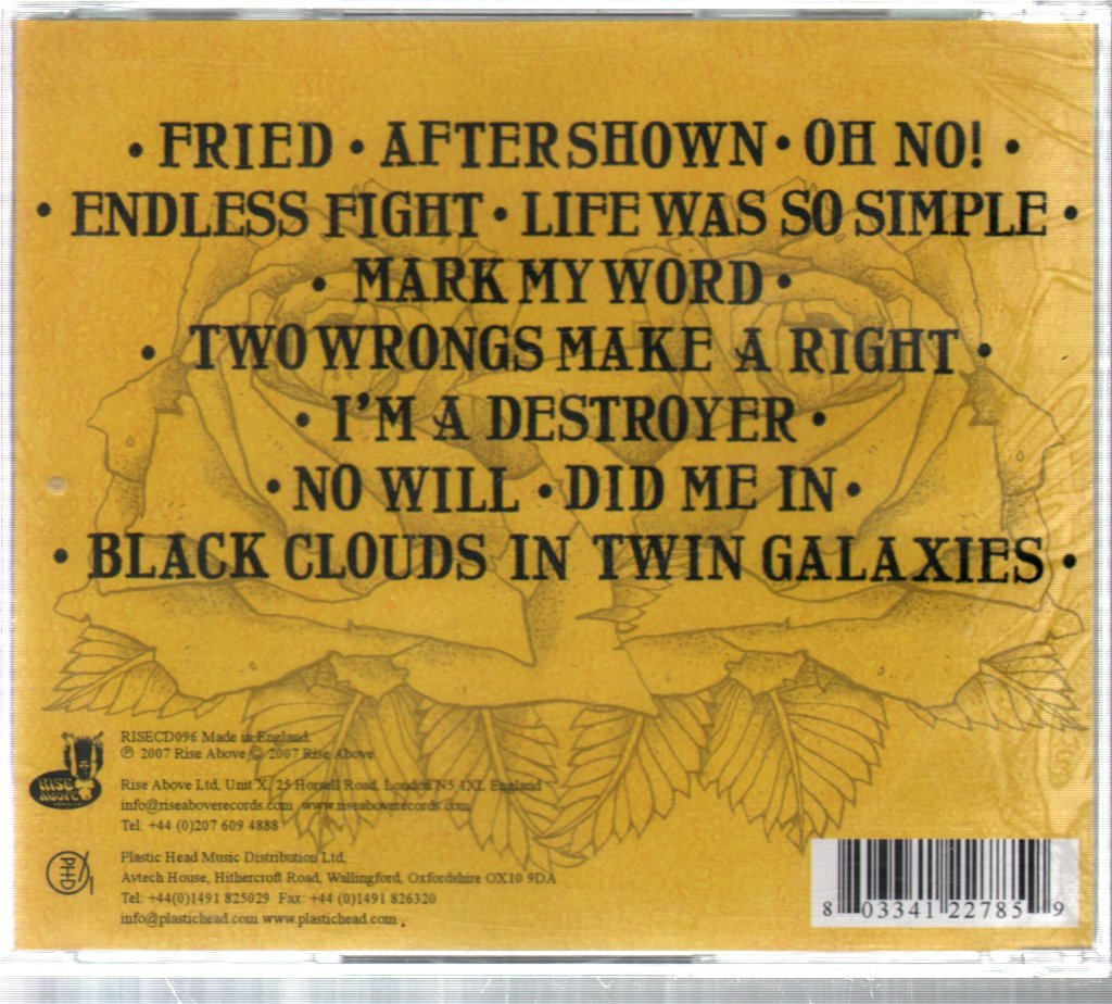 Winters - Black Clouds In Twin Galaxies - Cd