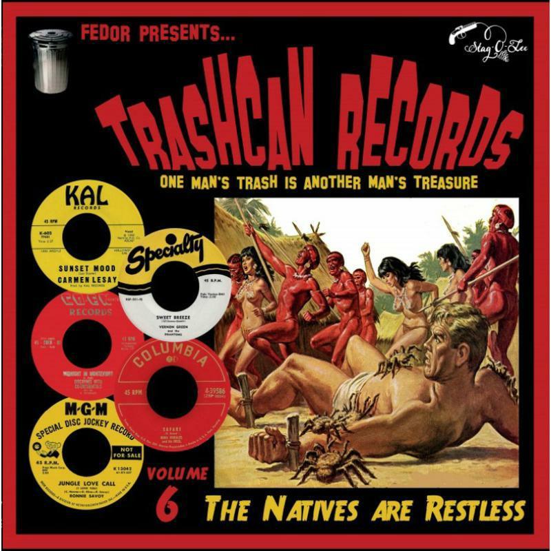 Various Artists - Trashcan Records Vol 6: the Natives Are Restless - 10 Inch