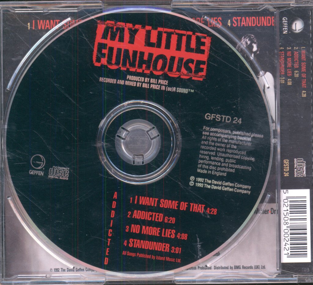 My Little Funhouse - Addicted EP - Cd
