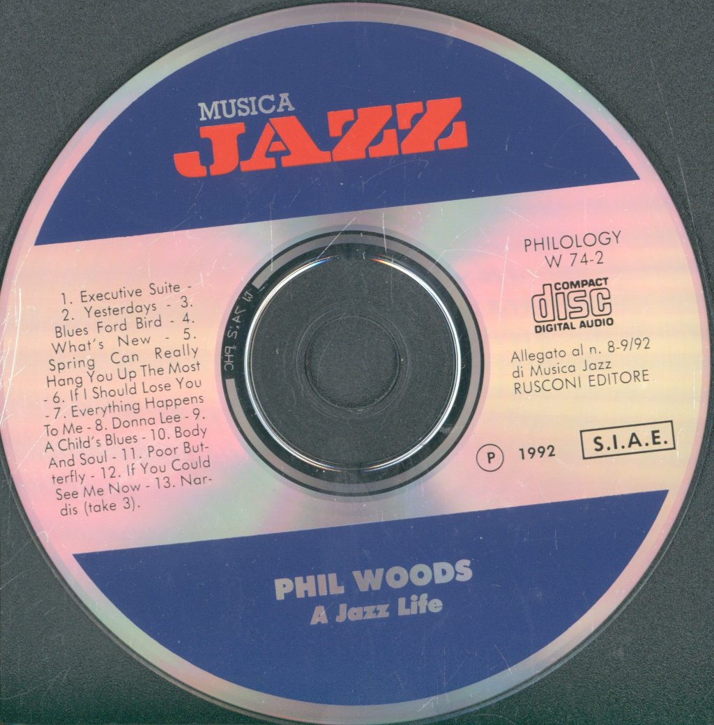 Phil Woods - A Jazz Life - Cd
