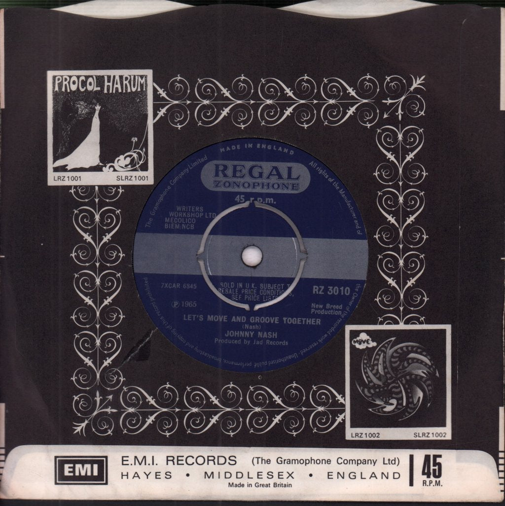 Johnny Nash - Hold Me Tight - 7 Inch