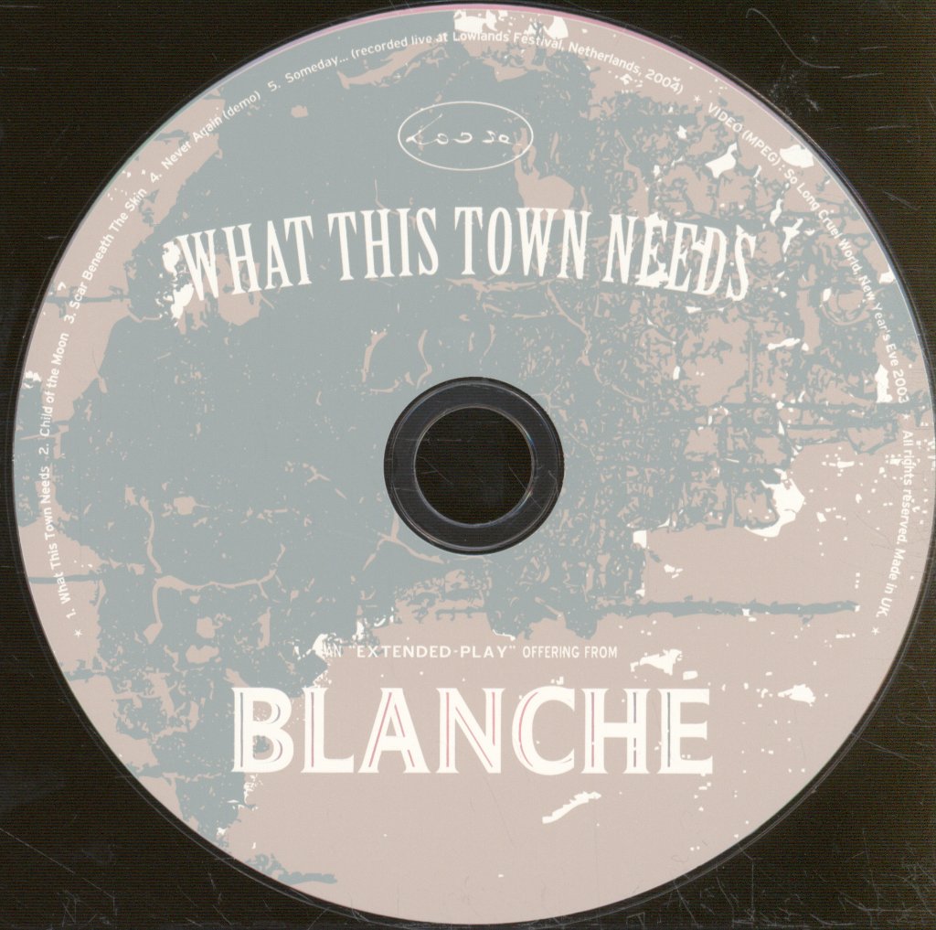 Blanche - What This Town Needs EP - Cd
