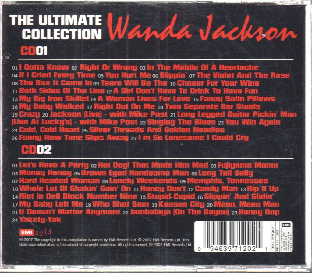 Wanda Jackson - Ultimate Collection - Double Cd