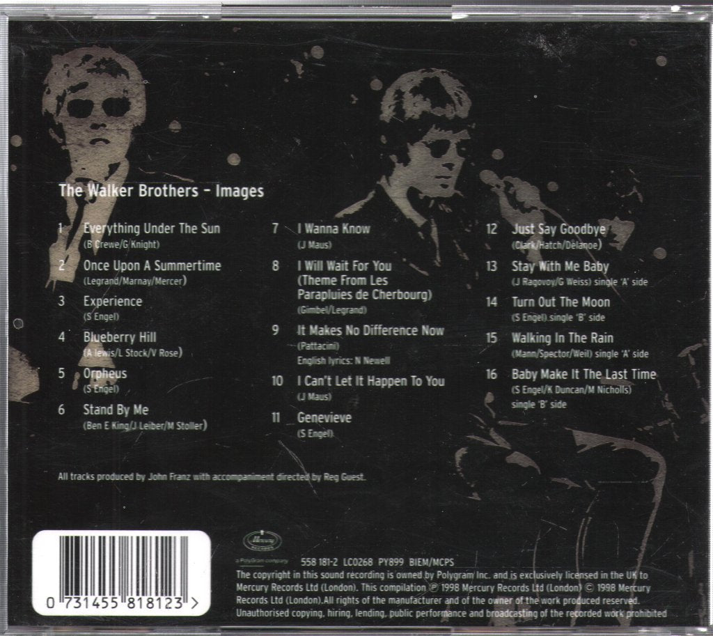 Walker Brothers - Images - Cd