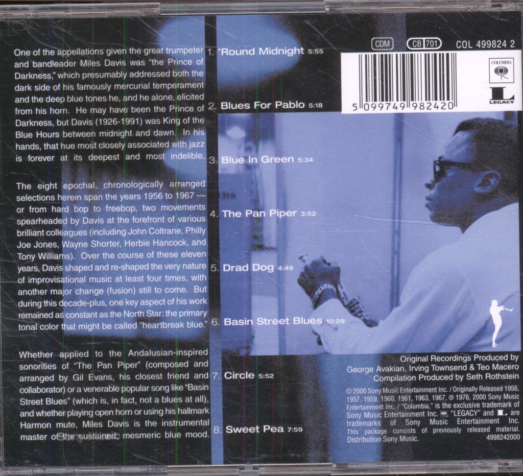 Miles Davis - Blue Miles - Cd