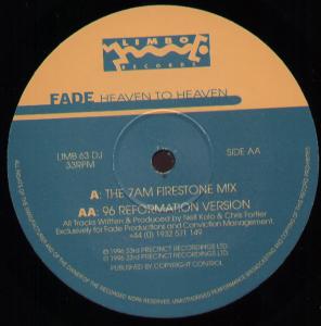Fade - Heaven To Heaven - 12 Inch