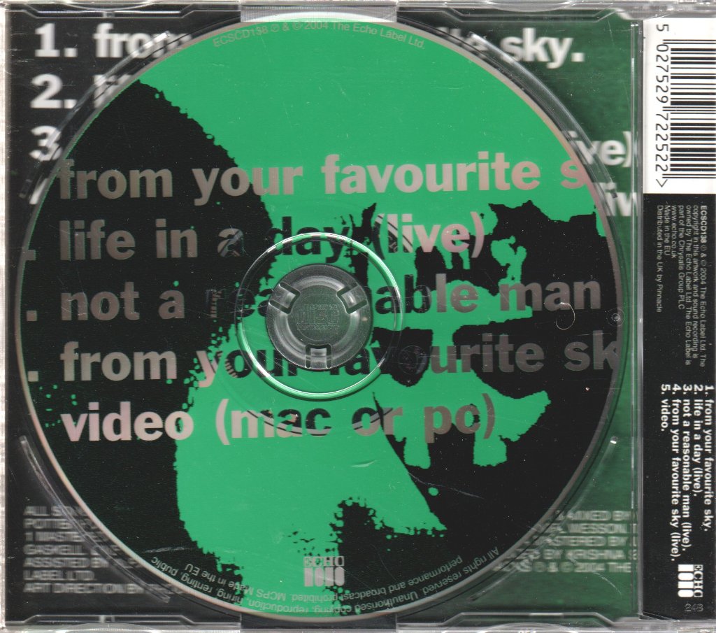 I Am Kloot - From Your Favourite Sky - Cd