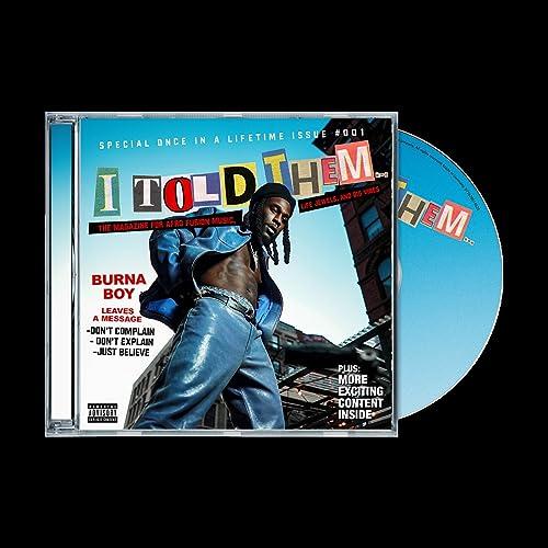 Burna Boy - I Told Them... - Cd