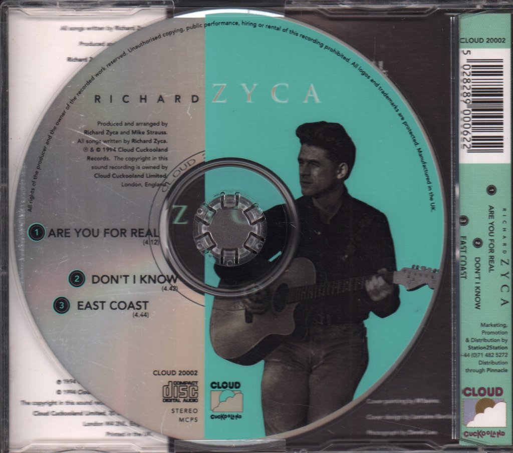 Richard Zyca - are you for real - Cd