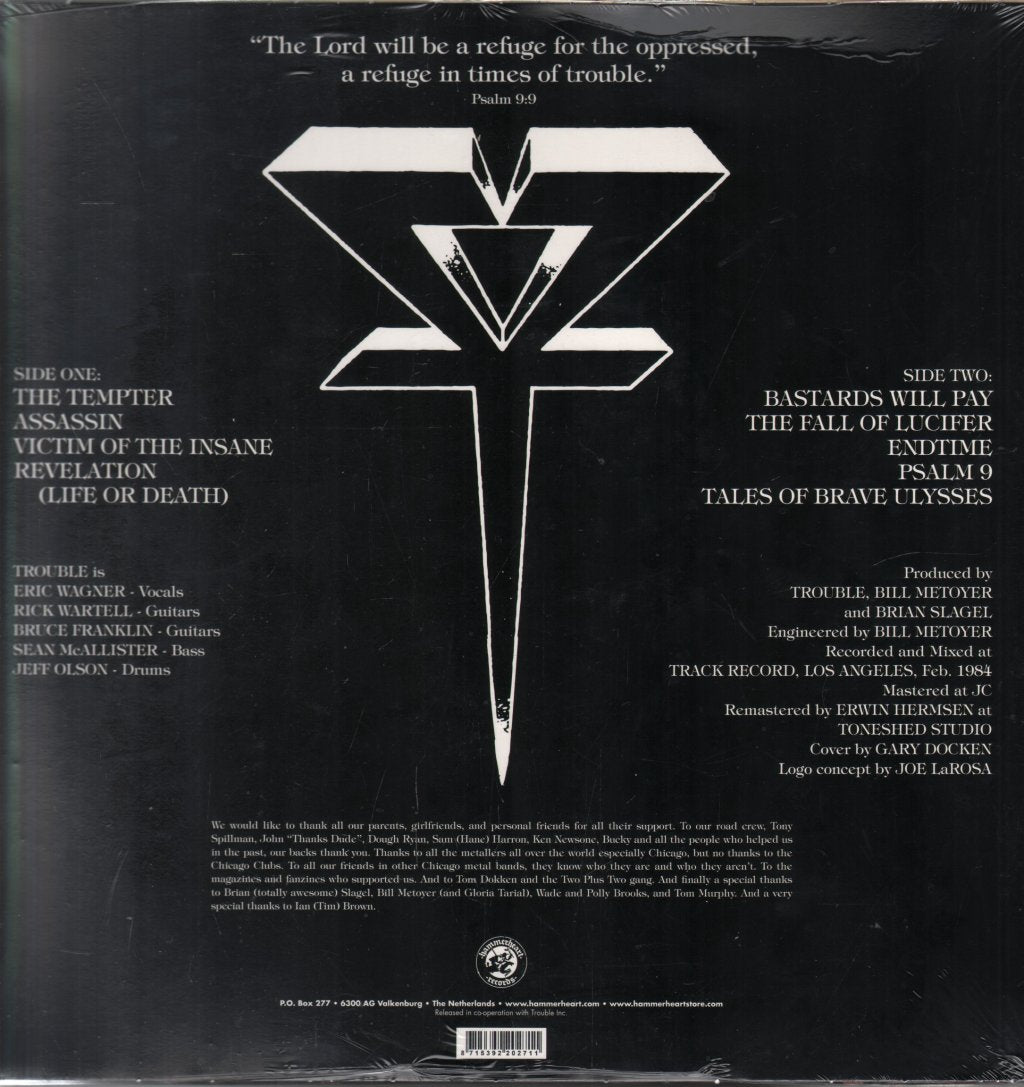 Trouble - Psalm 9 - Lp