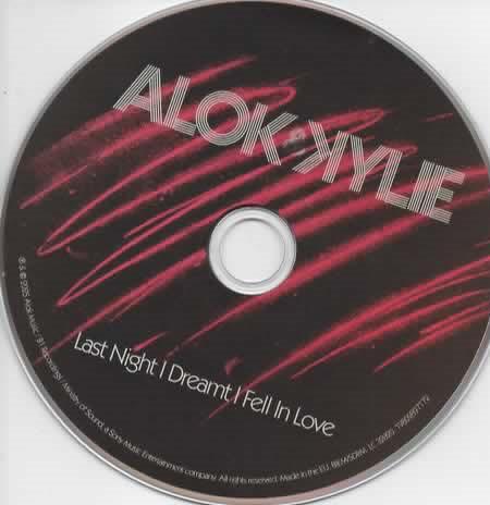 Alok & Kylie - Last Night I Dreamt I Fell In Love - Cd